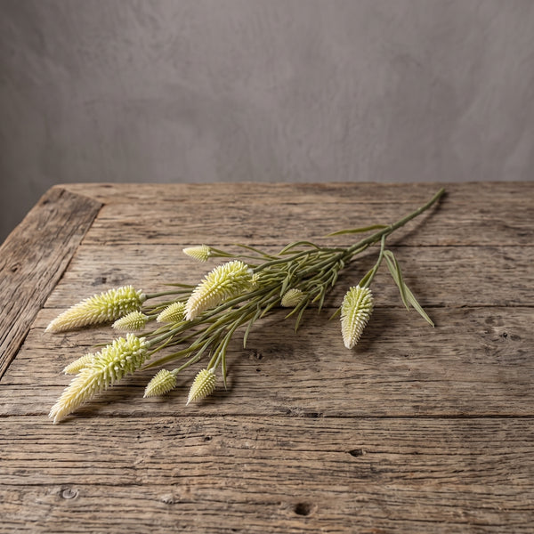 TREBOL DE HOJA ESTRECHA BLANCO 80CM