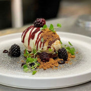 CHURCHILL PLATO  CUARZO NEGRO 26CM