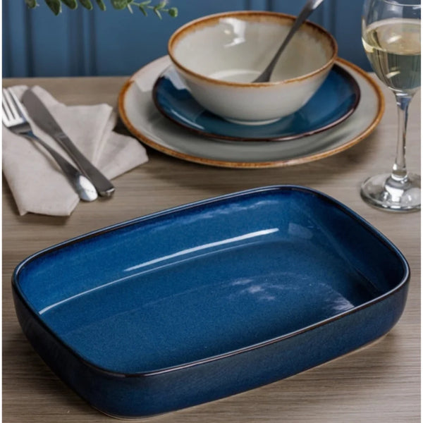 FUENTE REACTIVE BLUE RECTANGULAR 31 CM