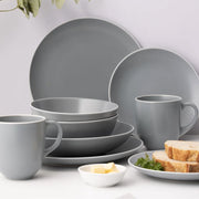 PLATO DE COMIDA GRIS