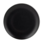 PLATO DE COMIDA NEGRO