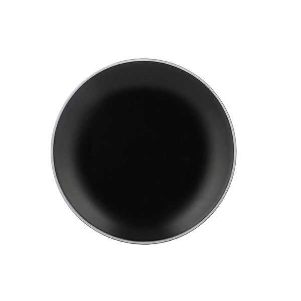 PLATO DE ENSALADA NEGRO