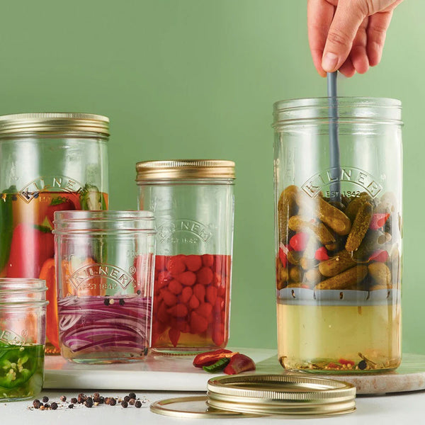 FRASCO CON LEVANTADOR DE ACEITUNAS