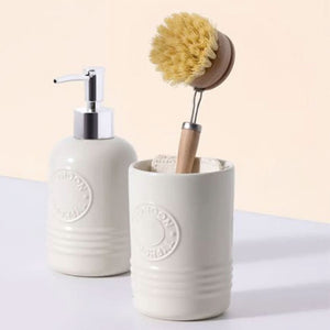 SET DISPENSADOR JABON Y VASO