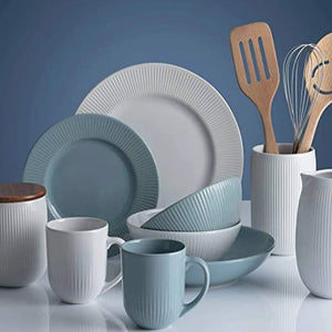 PLATO DE COMIDA BLANCO LINEAR