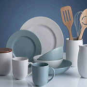 PLATO DE COMIDA BLANCO LINEAR