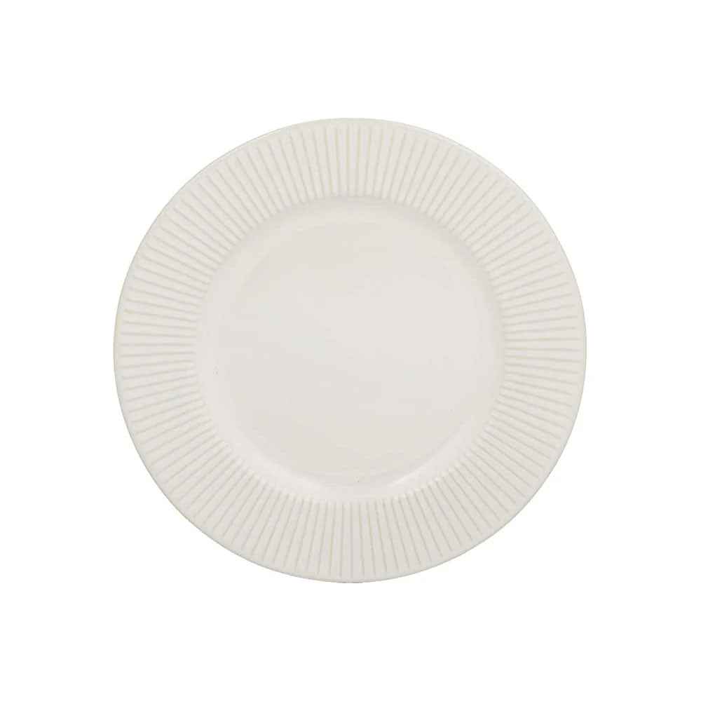 PLATO DE ENSALADA BLANCO LINEAR
