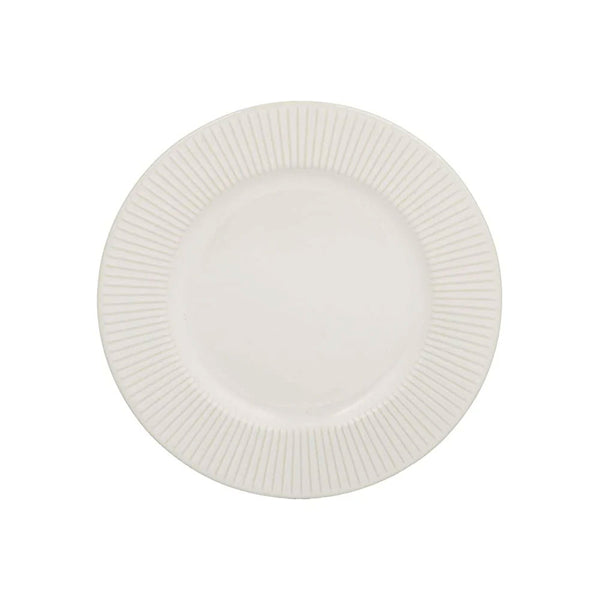 PLATO DE ENSALADA BLANCO LINEAR