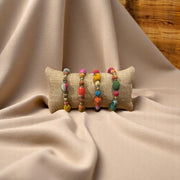 PULSERA TELA S COLORES