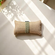 PULSERA MADERA ESPIRAL SAGE