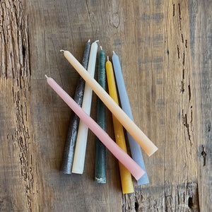 VELA CANDELABRO 25CM NUDE