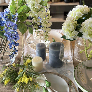 VELA RÚSTICA OCEAN BLUE XL 16CM