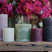 VELA RÚSTICA BEET XS 8CM