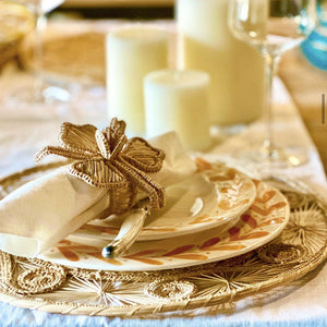 PLATO ESPIGA COMIDA AMARILLO