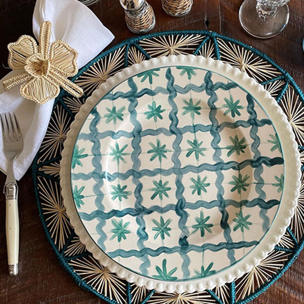 INDIVIDUAL PIRAMIDE AZUL