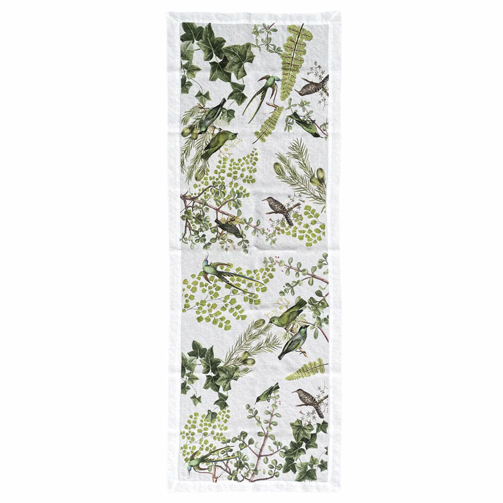 CAMINO DE MESA PÁJAROS VERDES