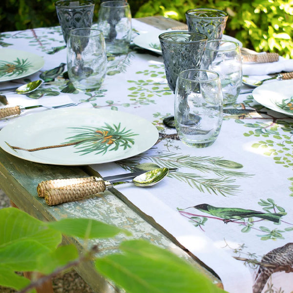 CAMINO DE MESA PÁJAROS VERDES