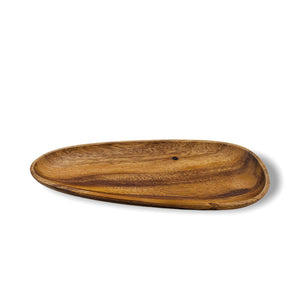 PLATO OVALADO MADERA S