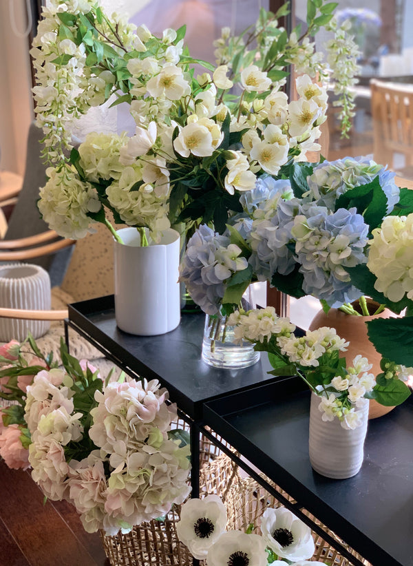 FLOR DE LA PLUMA BLANCA 105 CM