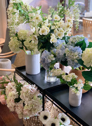 FLOR DE LA PLUMA BLANCA 105 CM