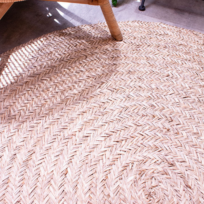ALFOMBRA REDONDA RATTAN 150CM