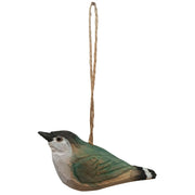 PÁJARO TALLADO COLGANTE