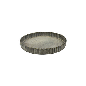 PLATO DECORATIVO  REDONDO RUFFLE M