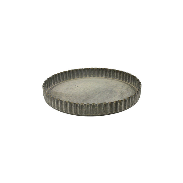 PLATO DECORATIVO  REDONDO RUFFLE M