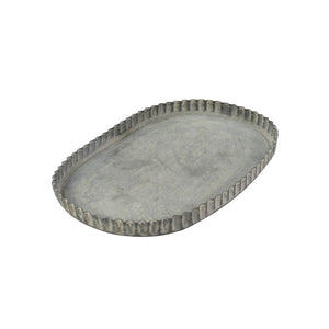 PLATO DECORATIVO  OVALADO RUFFLE M
