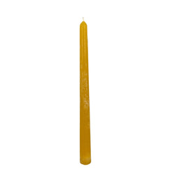 VELA CANDELABRO 25CM MUSTARD
