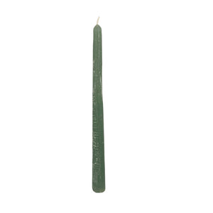 VELA CANDELABRO 25CM HUNTER GREEN