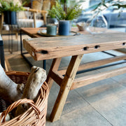 BANQUETA MADERA DEMOLICIÓN