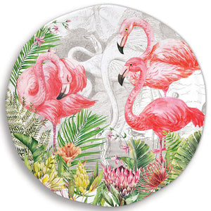 PLATO XL MELAMINA FLAMINGO