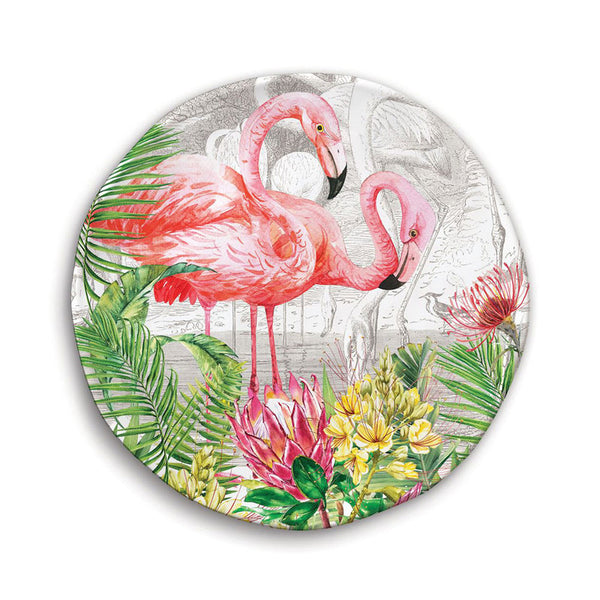 PLATO DE ENSALADA MELAMINA FLAMINGO A
