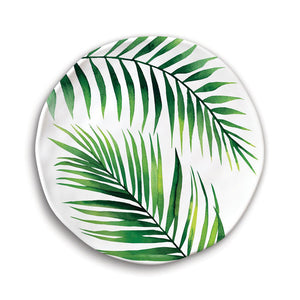 PLATO DE ENSALADA MELAMINA FLAMINGO PALM C
