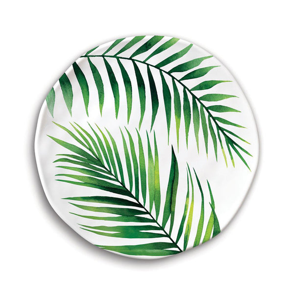 PLATO DE ENSALADA MELAMINA FLAMINGO PALM C
