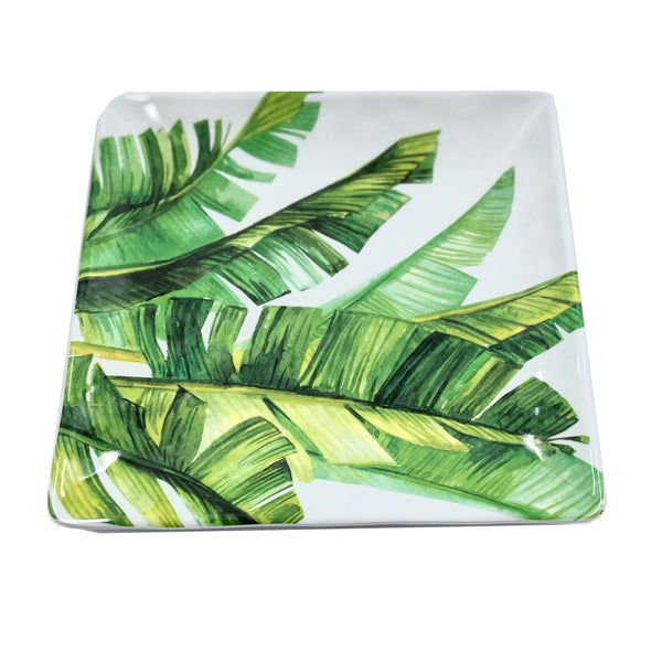 PLATO APERITIVO MELAMINA PALM BREEZE