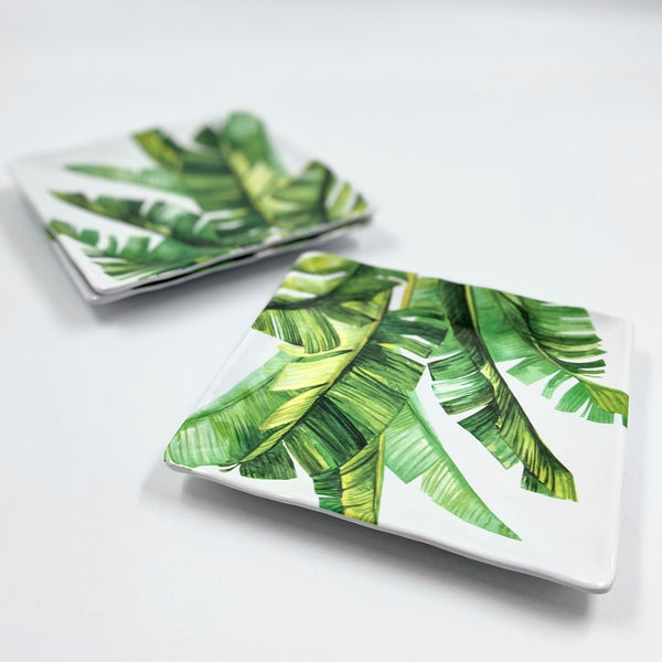 PLATO APERITIVO MELAMINA PALM BREEZE