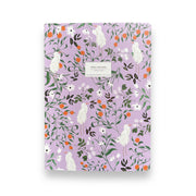 LIBRETA MEDIANA COMPOSICIÓN - BIRDS LILA