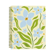CUADERNO GRANDE COMPOSICIÓN - FLORES CELESTES