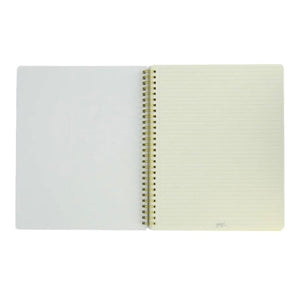 CUADERNO GRANDE COMPOSICIÓN - FLORES CELESTES