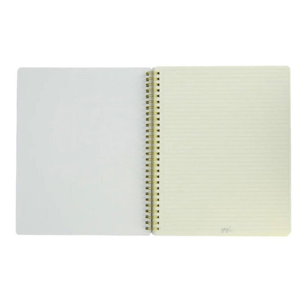 CUADERNO GRANDE COMPOSICIÓN - FLORES CELESTES
