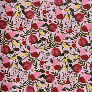 ROLLO PAPEL REGALO 2M X 70 CM - PEONÍAS