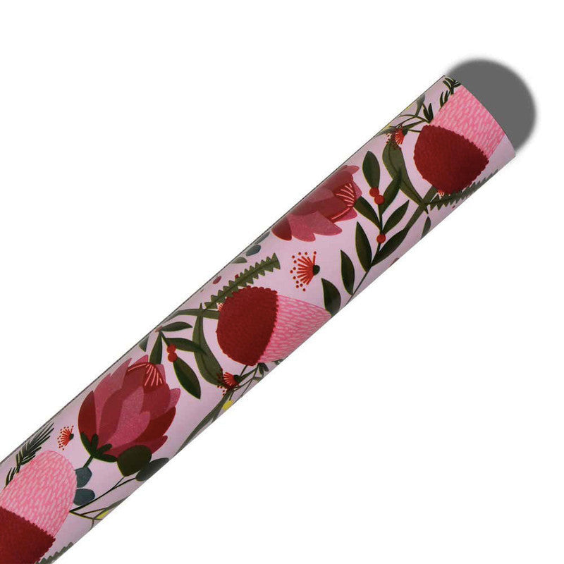 ROLLO PAPEL REGALO 2M X 70 CM - PEONÍAS