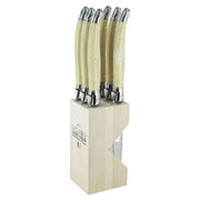 SET 6 CUCHILLOS COMIDA HUESO