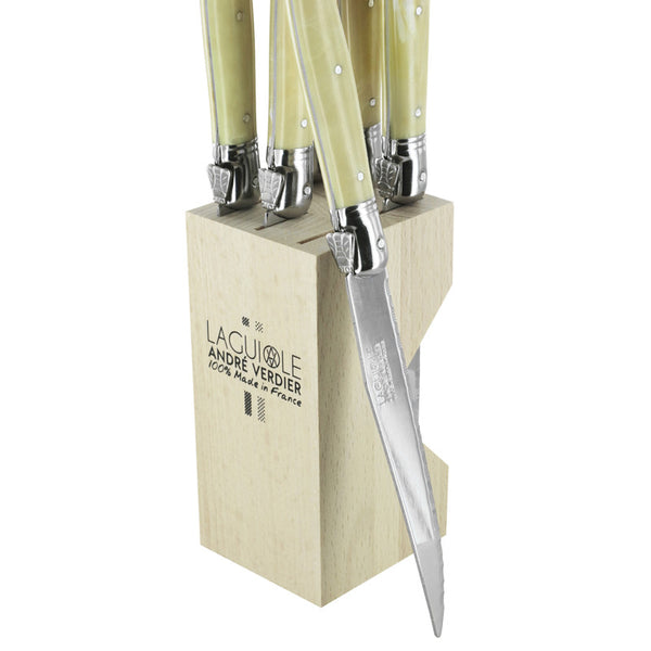 SET 6 CUCHILLOS COMIDA HUESO