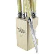 SET 6 CUCHILLOS COMIDA HUESO