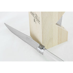 SET 6 CUCHILLOS COMIDA BLANCO