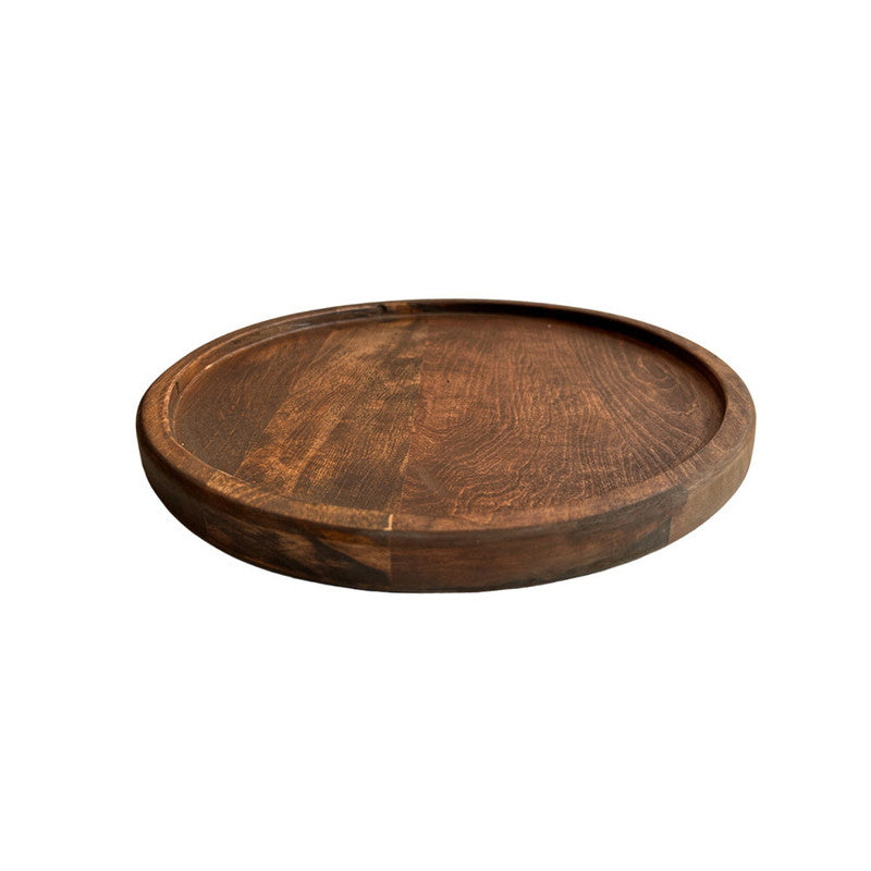 BANDEJA MADERA REDONDA S