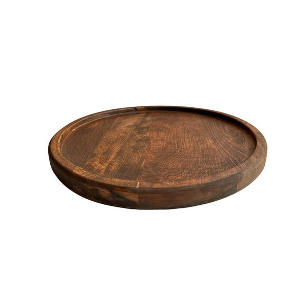 BANDEJA MADERA REDONDA S